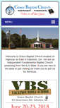 Mobile Screenshot of gracebaptistga.com